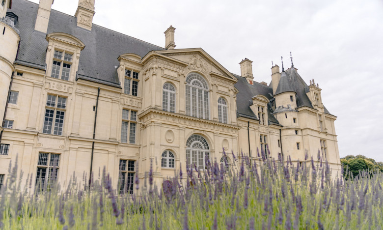 Ecouen - vue terrasse château